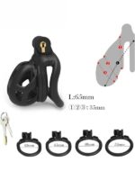 Censan Siyah Ayarlanabilir Metal Penis Kafesi S Beden - Görsel 2