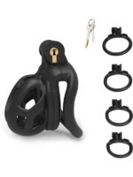 Censan Siyah Ayarlanabilir Metal Penis Kafesi S Beden - Görsel 3