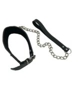 Censan Siyah Deri Boyun Tasması - Görsel 3