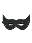 Censan Siyah Deri Göz Maskesi