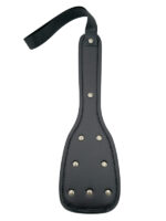 Censan Siyah Deri Şaplak