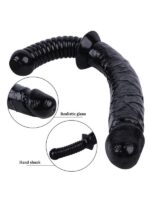 Censan Siyah Renk 38 cm Jop Dildo Model No:1070 - Görsel 2