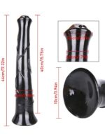 Censan Siyah Renkli 44 cm At Dildo Model No:1062 - Görsel 4