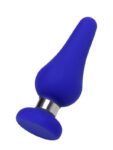 Censan Slassic Anal Plug Boyut L Mavi, 13 cm