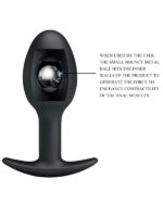 Censan Special Anal Stimulation İçi Ağırlıklı Top Olan Anal Plug Tıkaç - Görsel 3