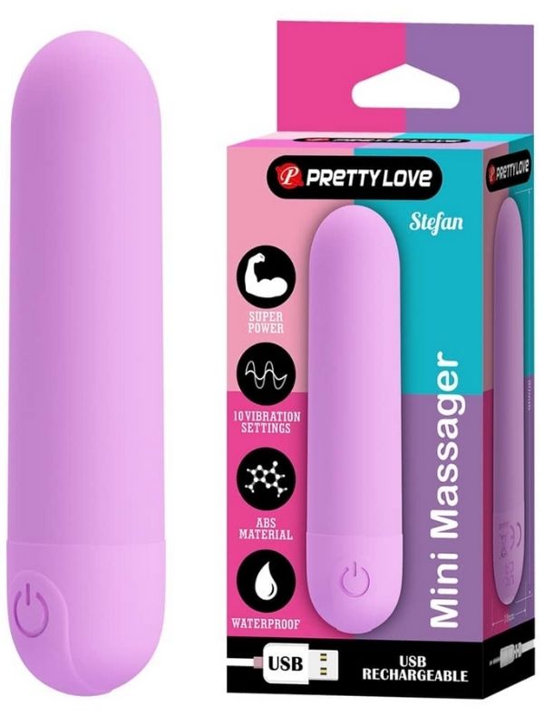 censan-stefan-mini-massager-bullet-vibrator-mor-1126704-1-2 Censan Stefan Mini Massager Bullet Vibratör Mor - Görsel 1