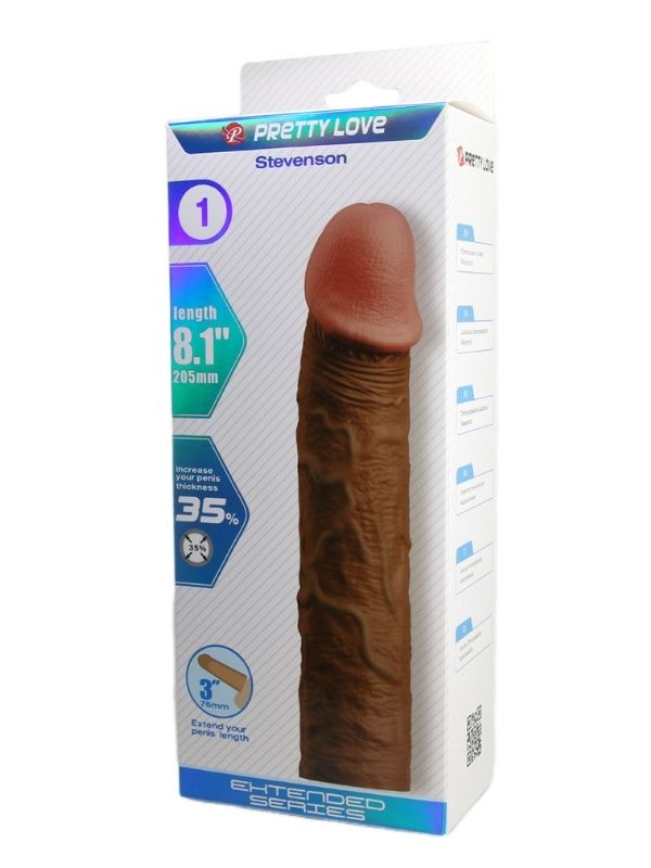 censan-stevenson-gercek-hissiyatli-uzatici-penis-kilifi-brown-1127493-1-3 Censan Stevenson Gerçek Hissiyatlı Uzatıcı Penis Kılıfı Brown - Görsel 1