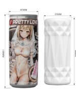 Censan Super Soft Material 3d Stimulating Kiko Kola Kutusu Şeklinde Mastürbatör - Görsel 2