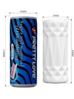 Censan Super Soft Material 3d Stimulating Kola Kutusu Şeklinde Mastürbatör Mavi - Görsel 2