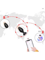 Censan Telefon Kontrollü Titreşimli Anal plug 1 - Görsel 4