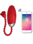 Censan Telefon Kontrollü Yumurta Vibratör Kırmızı