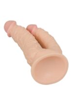 Censan Ten Rengi 20,5 cm Çift Taraflı Dildo Model No:1075 - Görsel 3