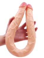 Censan Ten Rengi 55 cm Çift Taraflı Dildo Model No:1034 - Görsel 4