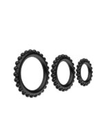 Censan Titan 3&apos;lü Siyah Esnek Penis Halkası Seti - Görsel 3