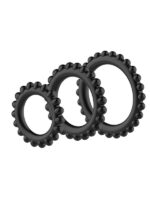 Censan Titan 3&apos;lü Tırtıklı Penis Halkası