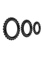 Censan Titan 3&apos;lü Tırtıklı Penis Halkası - Görsel 2