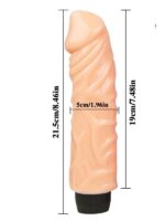 CENSAN Titreşimli Kalın Realistik Vibratör - Görsel 3