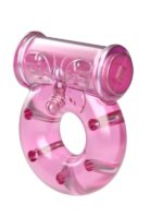 Censan Titreşimli Penis Halkası Pink Lovers - Görsel 2