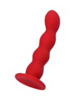 Censan ToDo Favorite Anal Plug Silikon Kırmızı 13 cm 2,8 cm - Görsel 3