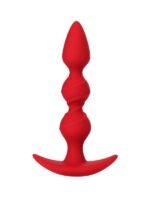 Censan Trio Anal Plug Kırmızı 16 cm - Görsel 2