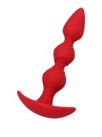 Censan Trio Anal Plug Kırmızı 16 cm - Görsel 3