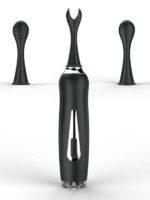 Censan Üç Başlıklı Değiştirilebilir Vibratör Siyah - Görsel 2