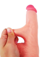 Censan Ultra Gerçekçi 20 Cm Kıkırdaklı Dildo - Görsel 3