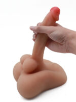 Censan Ultra Gerçekçi Büyük Penisli Anal ve Dildo Özellikli Yarım Vücut Mastürbatör - Görsel 2
