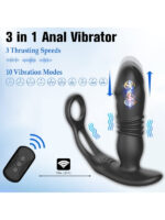 Censan Uzaktan Kumandalı Otomatik Anal Plug – Çift Halkalı Model - Görsel 3