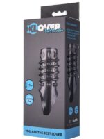 Censan XLover Penis Extender Kılıfı TPE Siyah Şeffaf 7.5 cm - Görsel 5