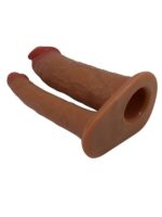 Censan Yairon Gerçek Hissiyatlı Uzatıcı Çift Penisli Penis Kılıfı - Görsel 5