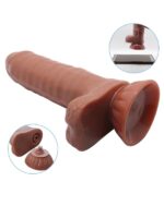 Censan Yeni Nesil Çift Katmanlı 18,5 cm Realistik Dildo - Görsel 4