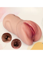 Censan Yeni Nesil Gerçekçi Çift Girişli Anal Vajinal Melez Mastürbatör - Görsel 5