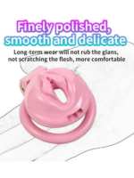 Censan Yumuşak Vajina Desenli Silikon Erkek Penis Kafesi - Görsel 4