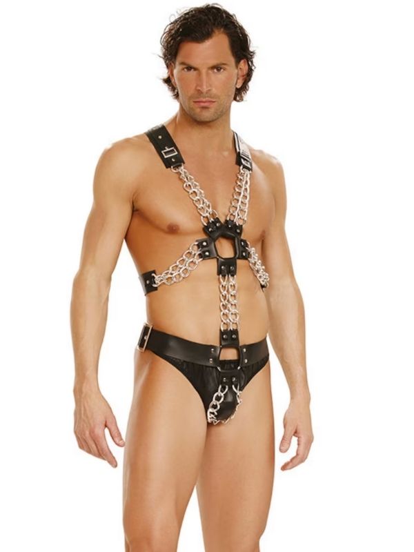 censan-zincir-detayli-erkek-harness-model-2-554815-1-2 Censan Zincir Detaylı Erkek Harness Model 2 - Görsel 1