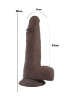 Dick Beats Melez 18cm Kıkırdaklı Gerçekçi Dildo - Görsel 5