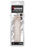 Extra Texture Sleeve Tırtıklı Penis Kılıfı - Gri - Görsel 2
