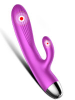 FoxShow Isıtma ve Çift Motor Titreşimli Esnek Klitoris ve G-Noktası Vibratör - Görsel 3