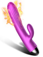 FoxShow Isıtma ve Çift Motor Titreşimli Esnek Klitoris ve G-Noktası Vibratör - Görsel 4