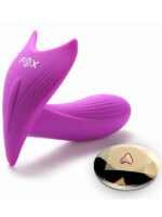 FoxShow Kumandalı G-Noktası ve Klitoris Uyarıcılı Giyilebilir Public Vibratör