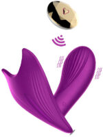 FoxShow Kumandalı G-Noktası ve Klitoris Uyarıcılı Giyilebilir Public Vibratör - Görsel 2