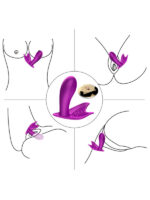 FoxShow Kumandalı G-Noktası ve Klitoris Uyarıcılı Giyilebilir Public Vibratör - Görsel 3