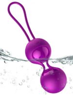 FoxShow Kumandalı Şarjlı 2 Adet Titreşimli Kegel Egzersiz Topu - Görsel 2