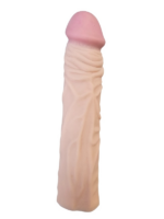 Gerçekçi Penis Kılıfı Et Dokusunda 19 cm