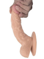 Gerçekçi Testisli Dildo 18.5 cm - Görsel 4