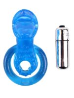 Get Lock The Tongue-Blue Titreşimli Dilli Penis Halkası - Görsel 2