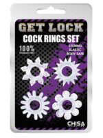 Get Lock Tırtıklı Penis Halka Seti - Görsel 2