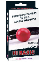 Hi Basic Ball Gag Ağız Topu - Görsel 2