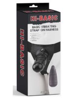 Hi Basic Penis Extender İçi Boş Titreşimli Belden Bağlamalı - Siyah - Görsel 2