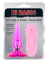 Hi Basic Titreşimli Anal Tıkaç - Pembe - Görsel 2